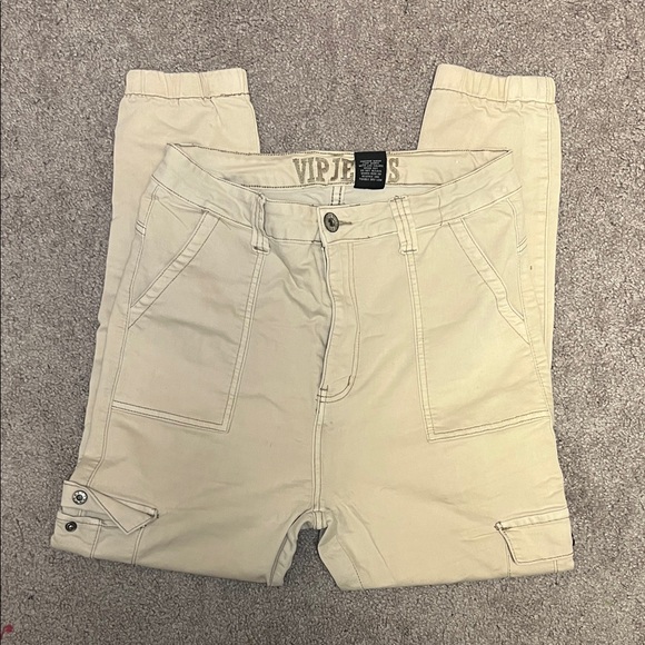 VIP Denim - VIP Jeans Light Tan Cargo Pants